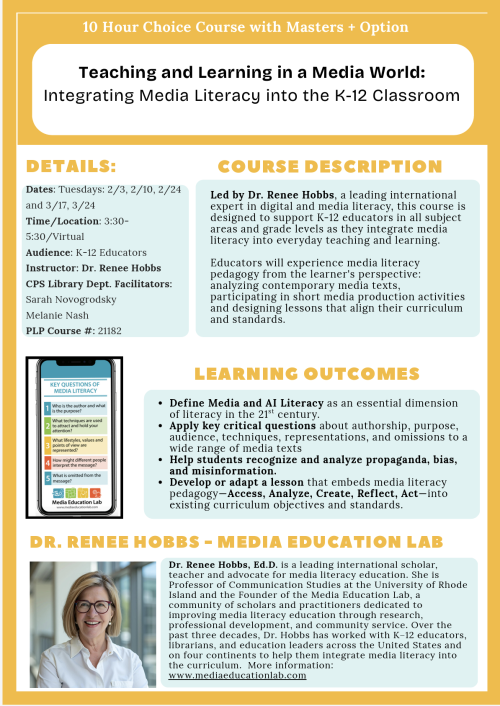 PD Program, Cambridge Public Schools